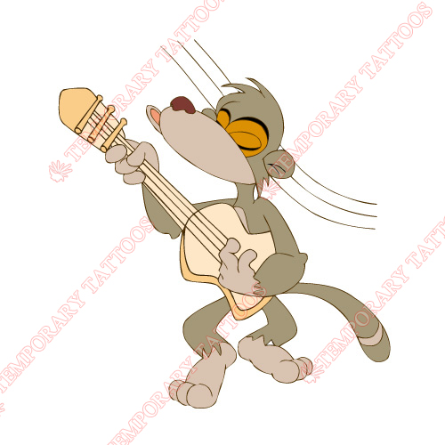 Monkey Customize Temporary Tattoos Stickers NO.8617